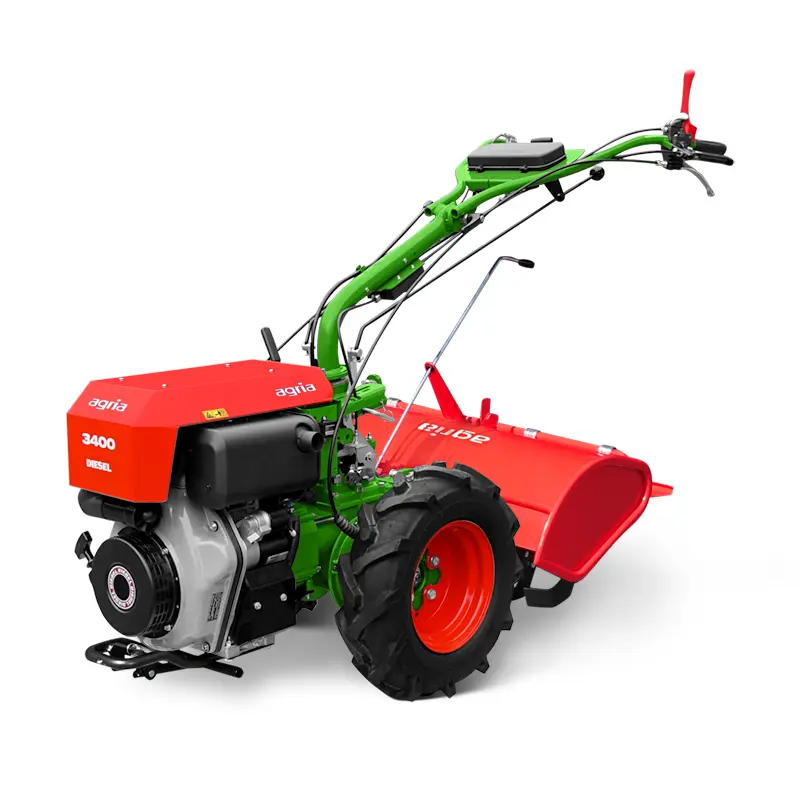 agria Einachser 3400 D E-Start, Schnellgang - nur Grundgerät ohne Bereifung