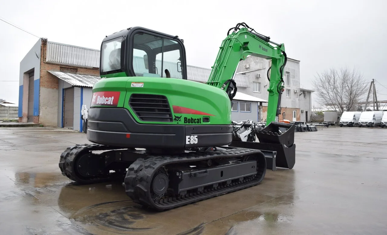 t1 BOBCAT E85 + 3 Schaufeln / 8,5-Tonnen-Minibagger – Bild 1